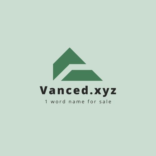 Vanced.xyz (1 word) domain name for sale